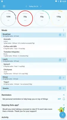 Keto.app android App screenshot 1