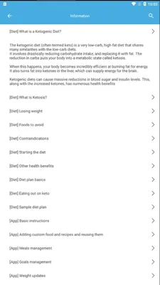 Keto.app android App screenshot 3