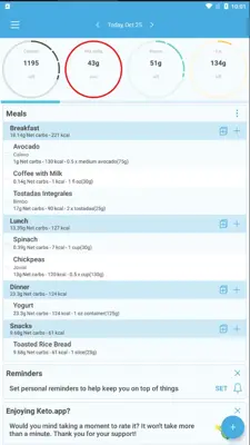 Keto.app android App screenshot 6