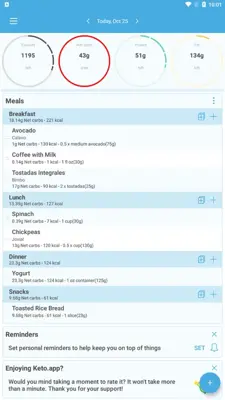 Keto.app android App screenshot 8
